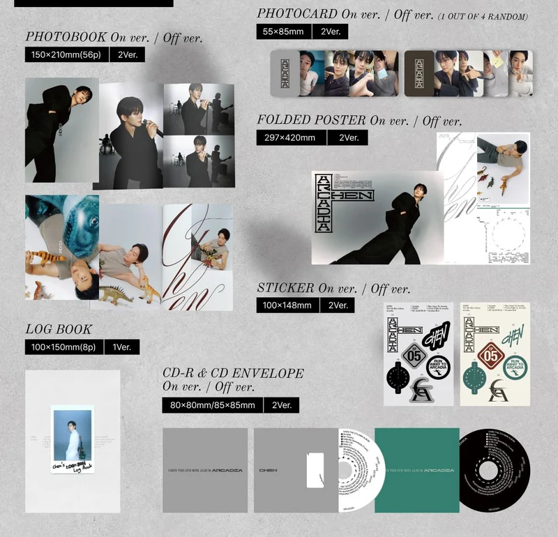 CHEN (EXO) - ARCADIA (PHOTOBOOK VER.)