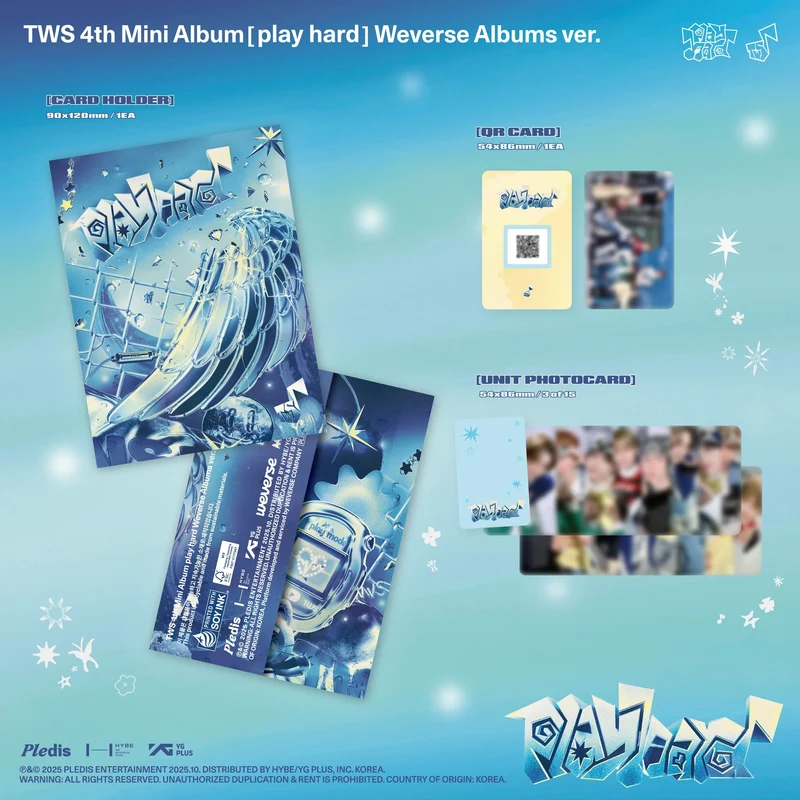 TWS - PLAY HARD (WEVERSE ALBUMS VER.)