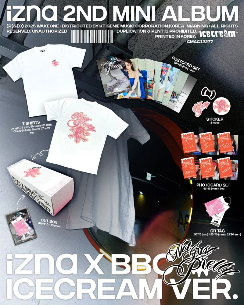 IZNA - NOT JUST PRETTY (IZNA X BBC ICECREAM VER.)