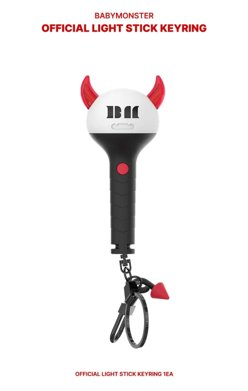BABYMONSTER - OFFICIAL LIGHT STICK KEYRING