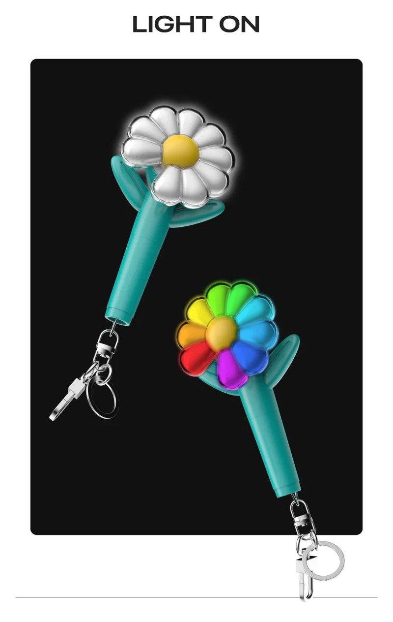 G-DRAGON (BIGBANG) - OFFICIAL MINI LIGHT KEYRING (MINT)