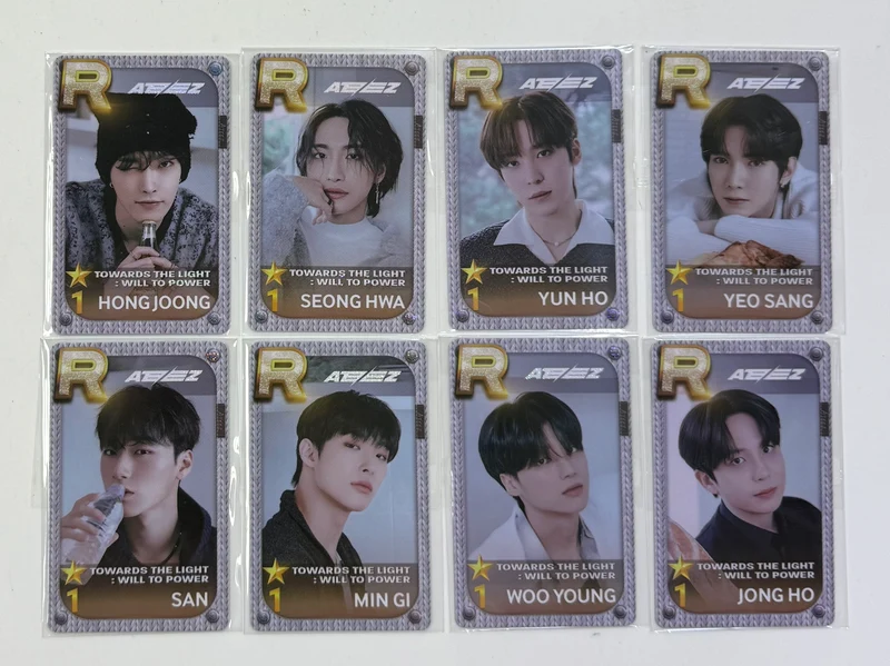 [LUCKY DRAW EVENT] [ATEEZ] Towards The Light : Will To Power : Superstar Photocard