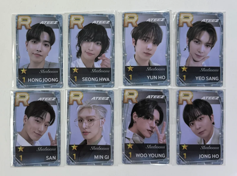 [LUCKY DRAW EVENT] [ATEEZ] Shaboom : Superstar Photocard