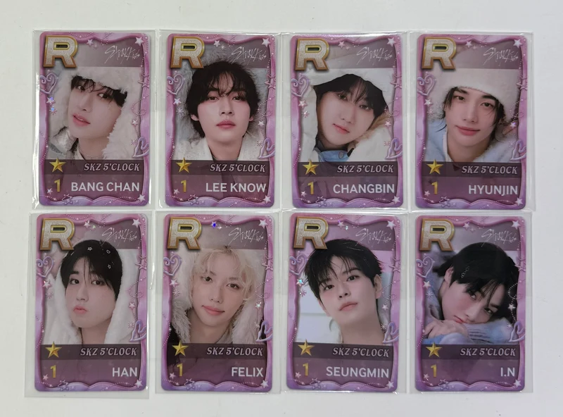 [LUCKY DRAW EVENT] [STRAY KIDS] SKZ 5'Clock Superstar Photocard