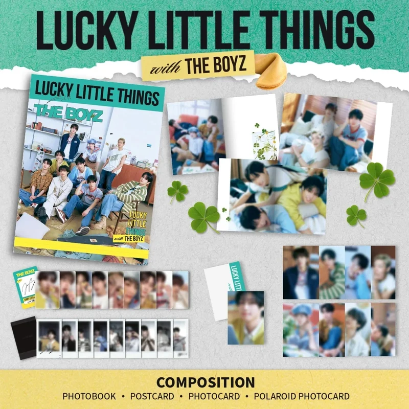 THE BOYZ - LUCKY LITTLE THINGS WITH THE BOYZ (PHOTOBOOK)