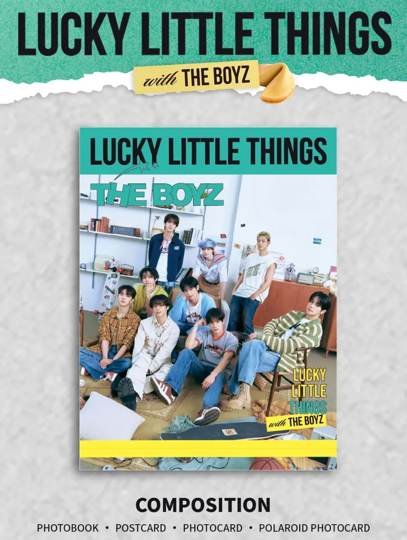 THE BOYZ - LUCKY LITTLE THINGS WITH THE BOYZ (PHOTOBOOK)