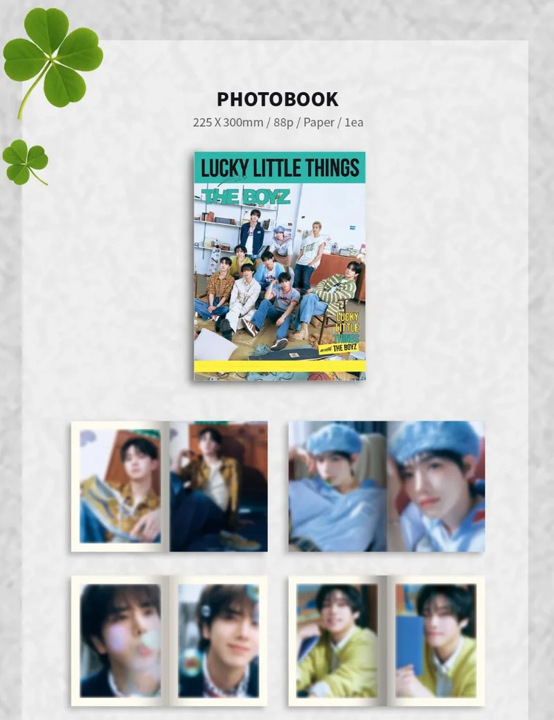 THE BOYZ - LUCKY LITTLE THINGS WITH THE BOYZ (PHOTOBOOK)