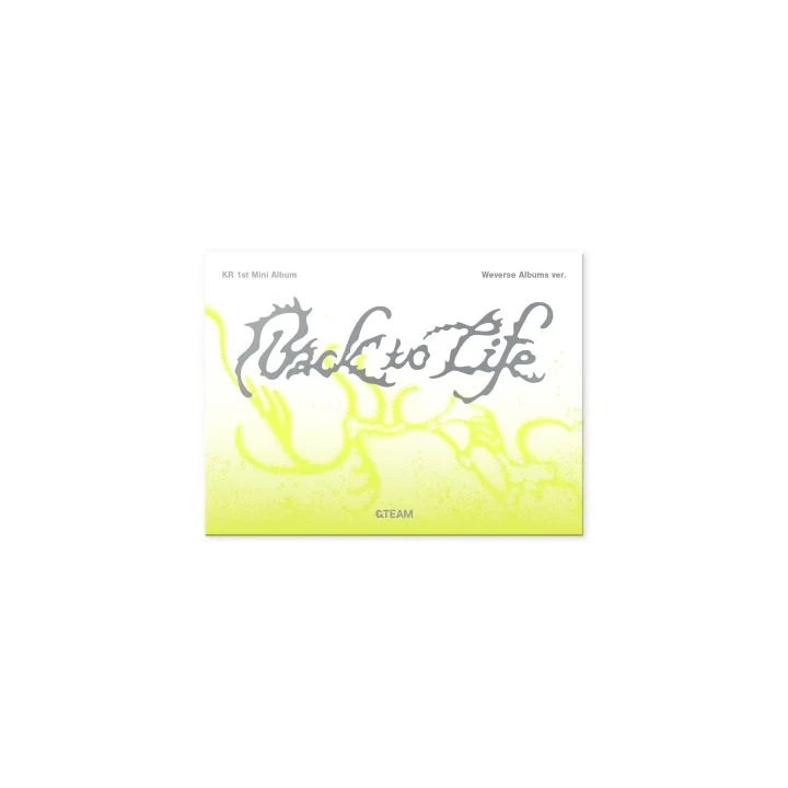 &TEAM - BACK TO LIFE (1ST KOREAN MINI ALBUM) (PHOTOCARD BOX) (WEVERSE ALBUMS VER.)