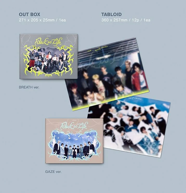 &TEAM - BACK TO LIFE (1ST KOREAN MINI ALBUM)