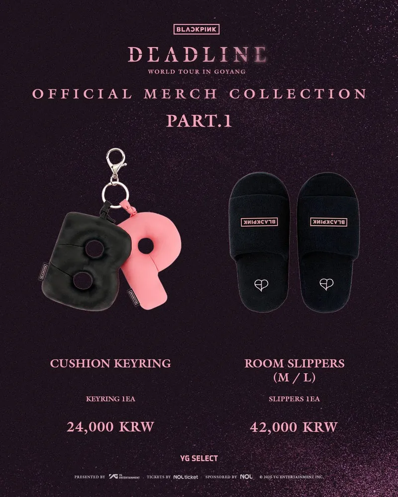 [BLACKPINK] Deadline : World Tour In Goyang : Official Merch Collection