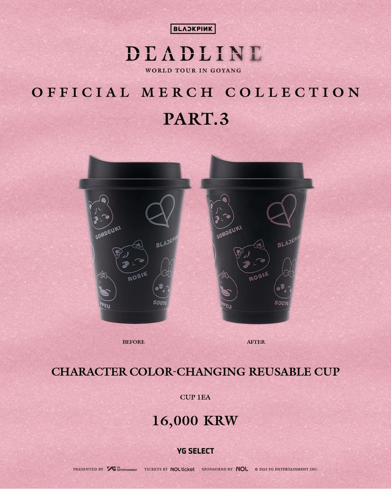 [BLACKPINK] Deadline : World Tour In Goyang : Official Merch Collection