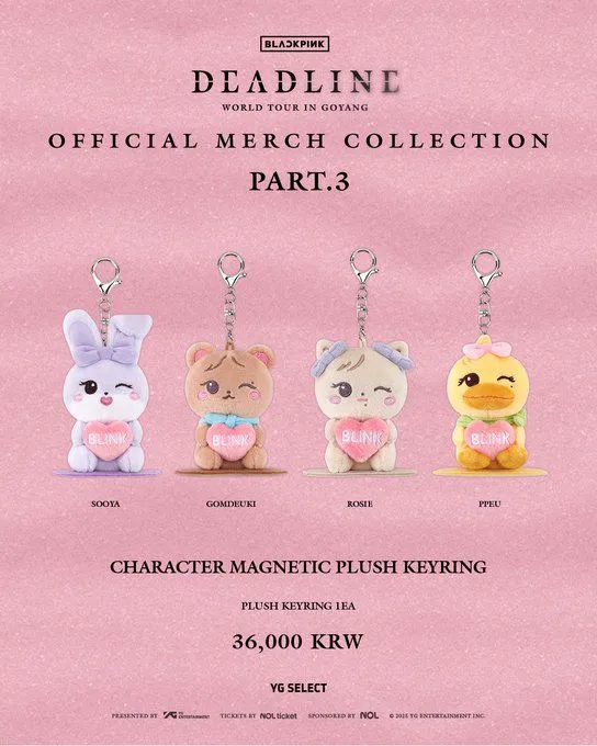 [BLACKPINK] Deadline : World Tour In Goyang : Official Merch Collection