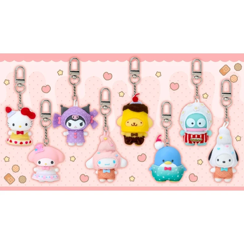 [SANRIO] Chibittomo : Blind Box Keychain : Dessert