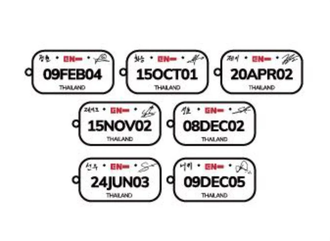 [ENHYPEN] Walk The Line : Bangkok DIY Keychain