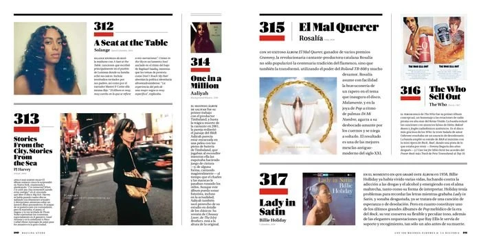 ROLLING STONE: LOS 500 MEJORES ÁLBUMES DE LA HISTORIA