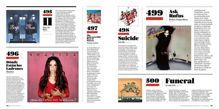 ROLLING STONE: LOS 500 MEJORES ÁLBUMES DE LA HISTORIA