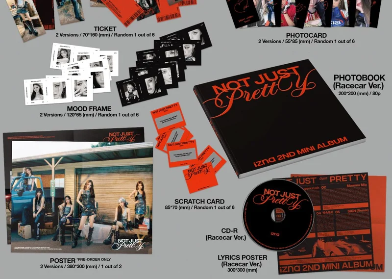 IZNA - NOT JUST PRETTY (PHOTOBOOK VER.)