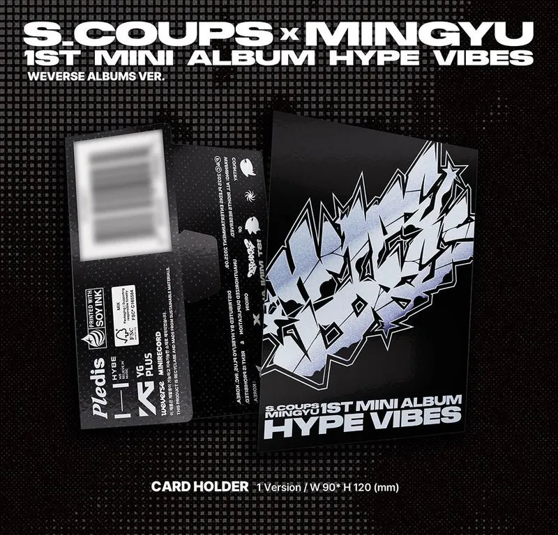 S.COUPS X MINGYU (SEVENTEEN) - HYPE VIBES (WEVERSE ALBUMS VER.)