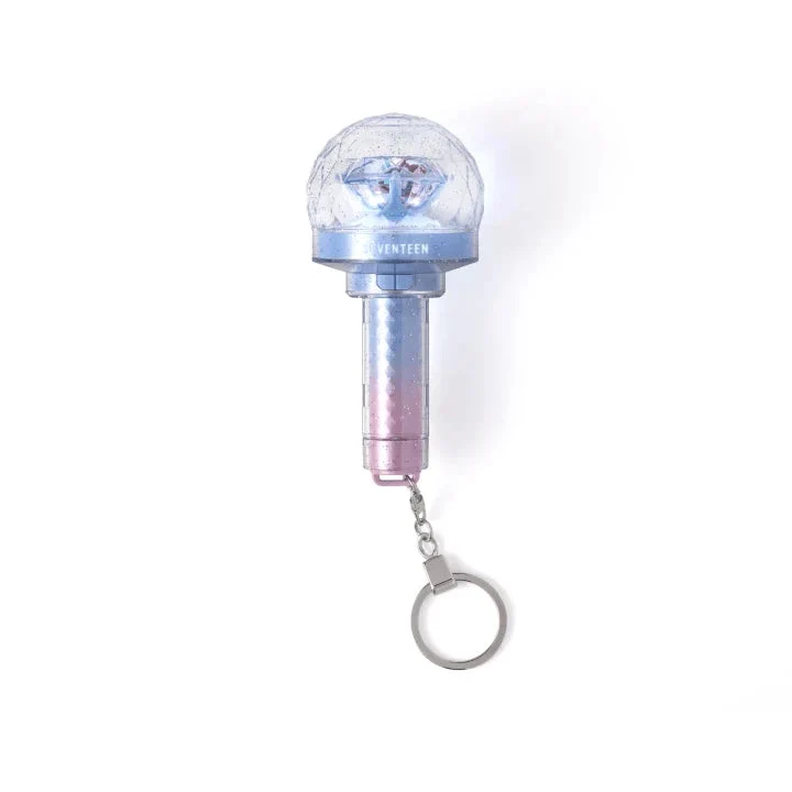 SEVENTEEN - OFFICIAL LIGHT STICK VER.3 10TH ANNIV. KEYRING (NEW_ 2025 WORLD TOUR IN INCHEON OFFICIAL MD)