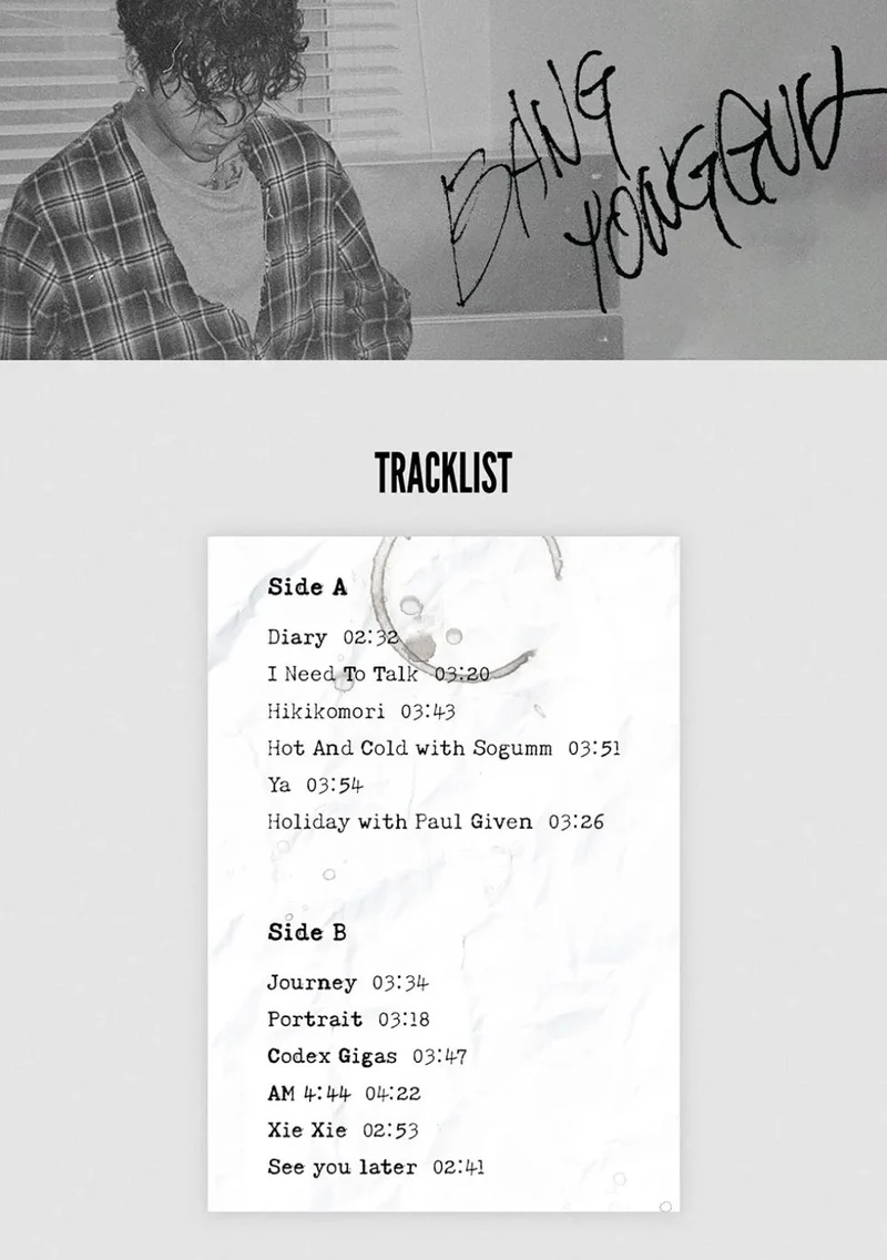 BANG YONGGUK (B.A.P) - 1ST FULL ALBUM (LIMITED EDITION LP)