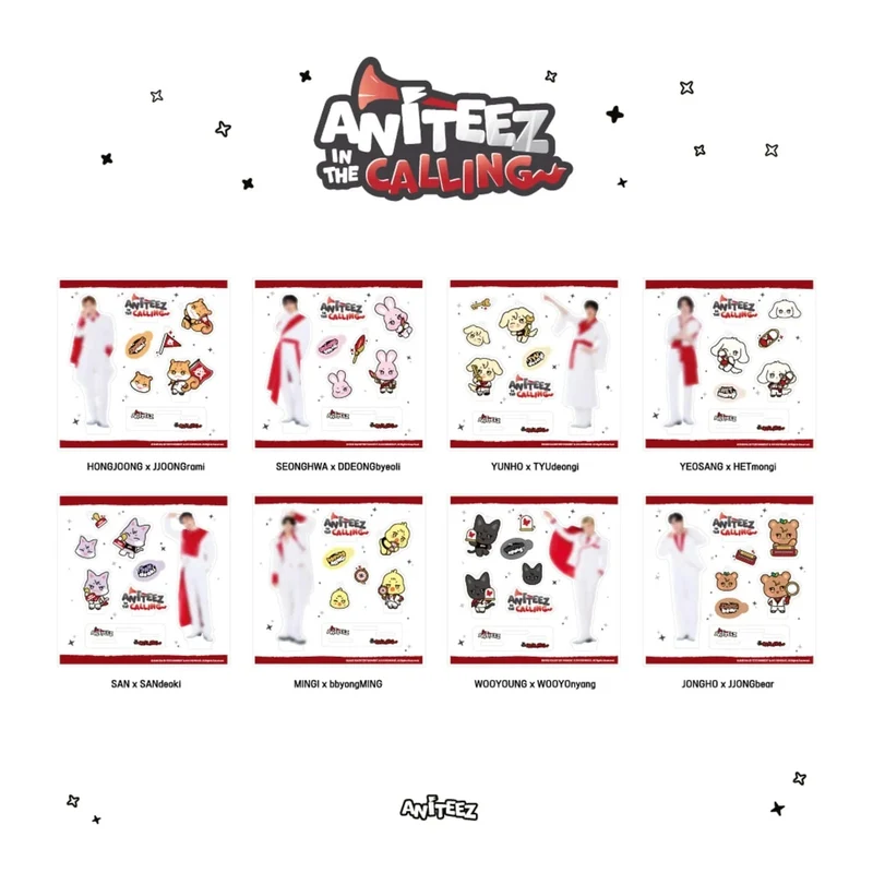 ATEEZ - ANITEEZ IN THE CALLING OFFICIAL MD 4