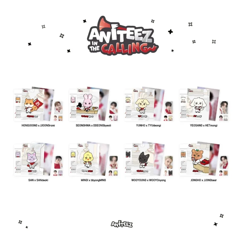 ATEEZ - ANITEEZ IN THE CALLING OFFICIAL MD 4