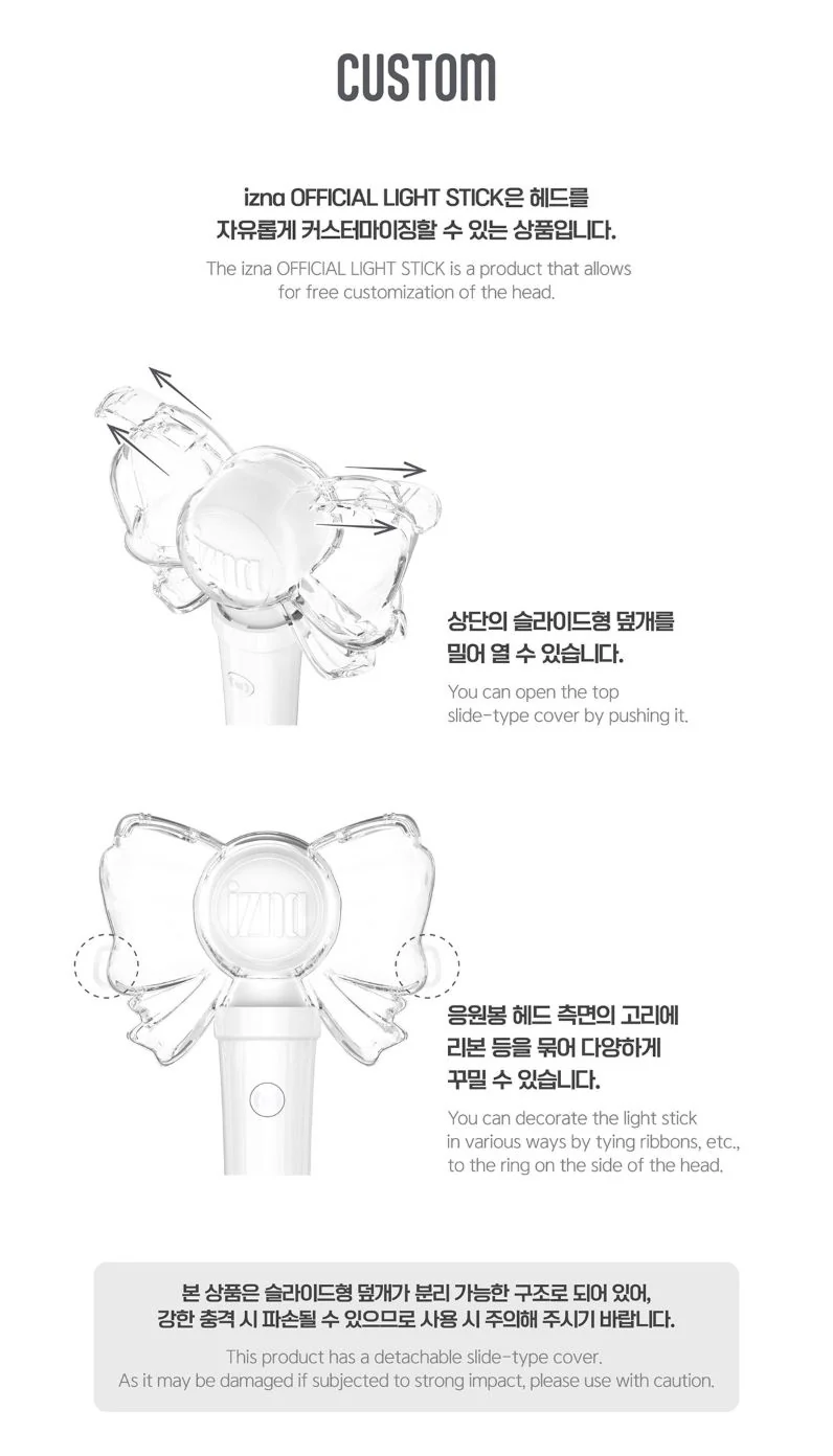 IZNA - LIGHT STICK & LIGHT BAND OFICIALES