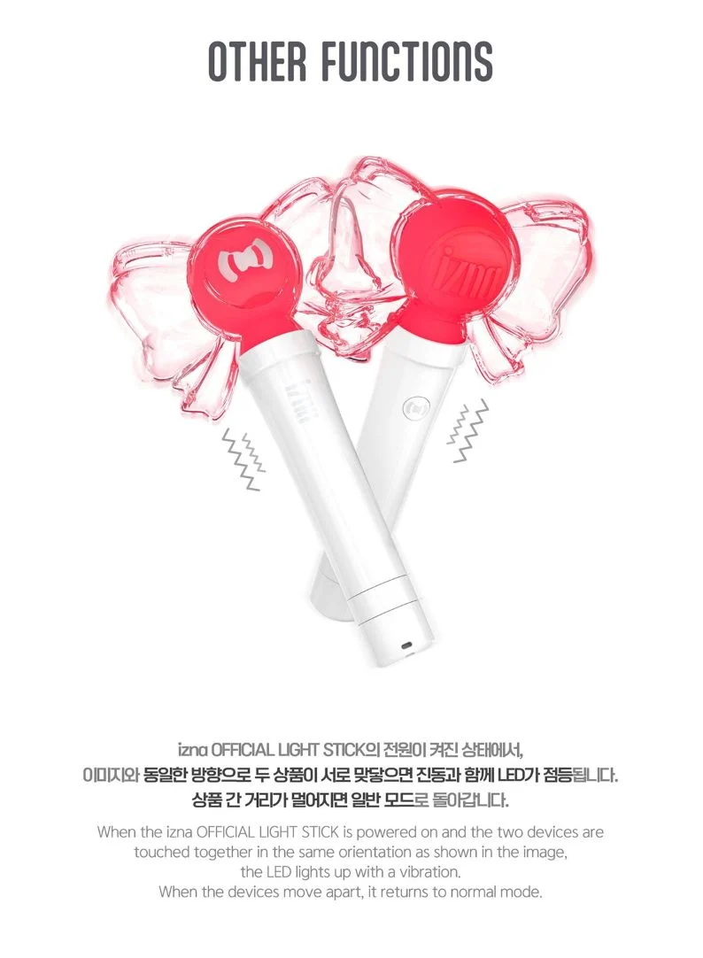IZNA - LIGHT STICK & LIGHT BAND OFICIALES