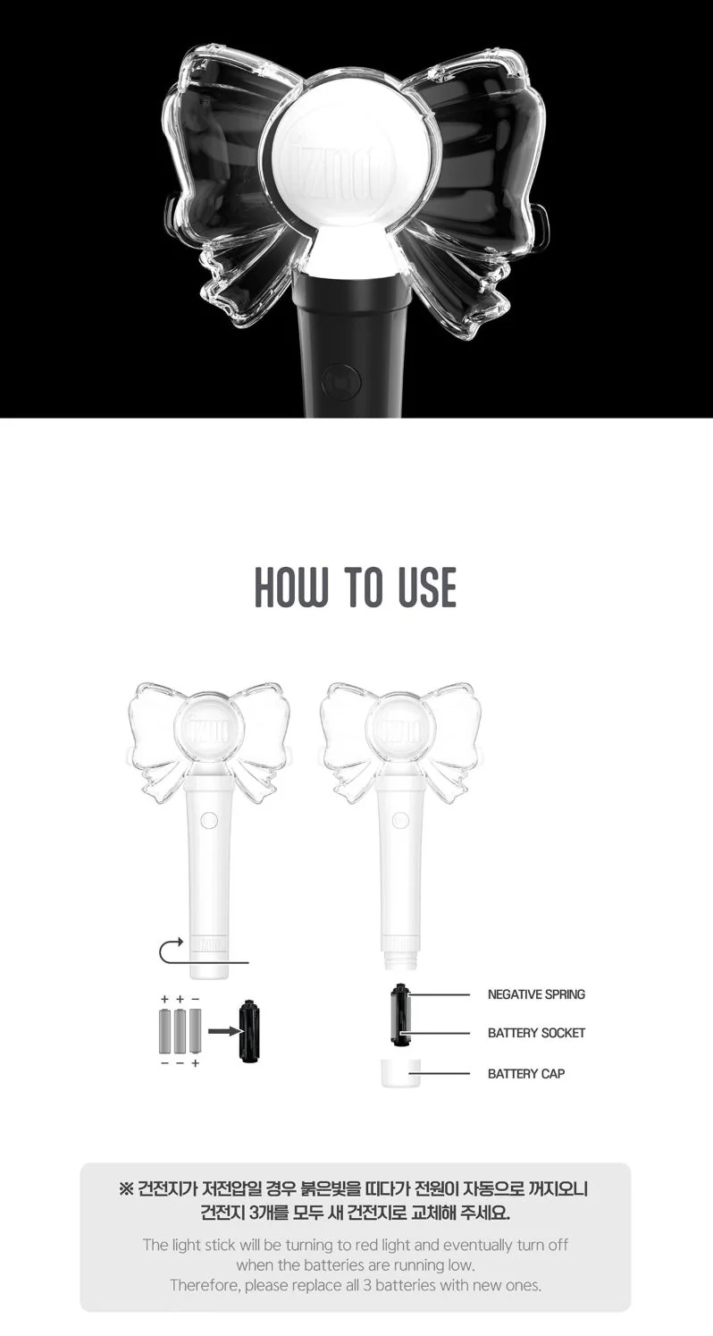IZNA - LIGHT STICK & LIGHT BAND OFICIALES