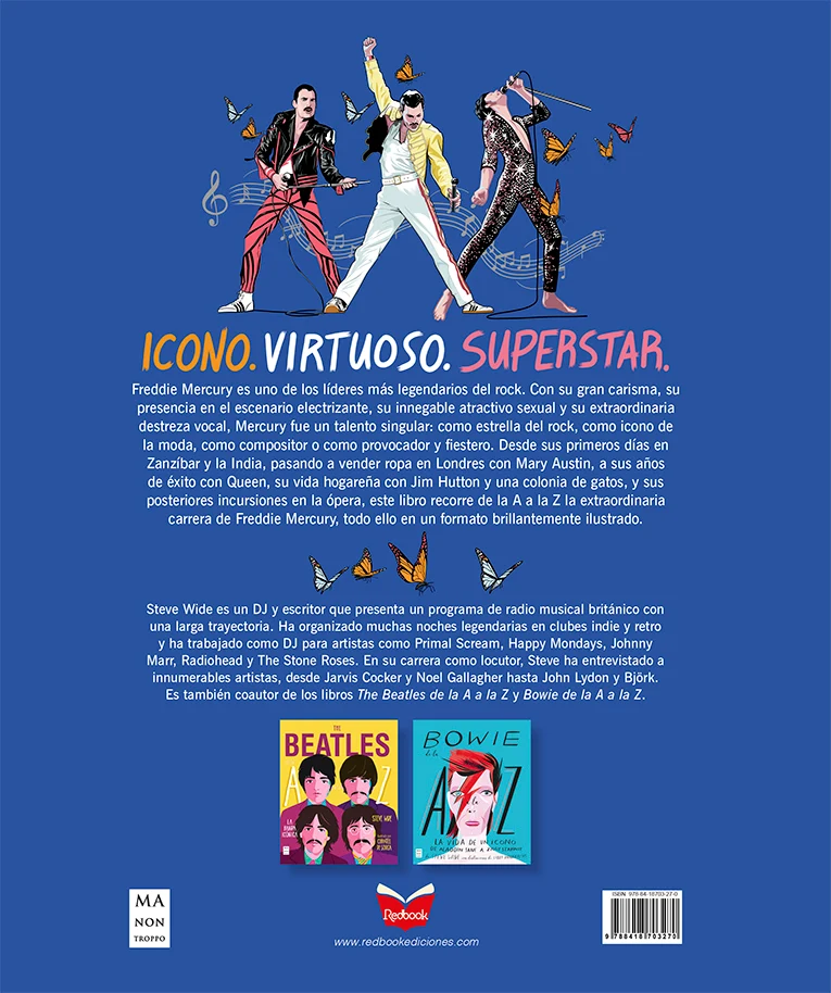 Freddie Mercury de la A a la Z: La vida de un icono