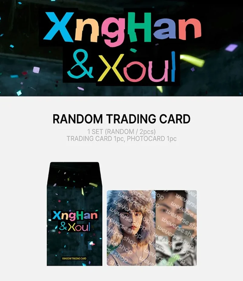 XNGHAN&XOUL - RANDOM TRADING CARD (WASTE NO TIME)