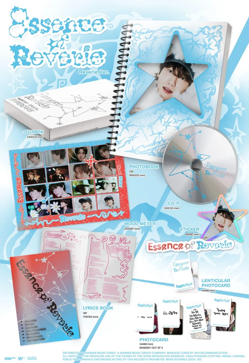 BAEKHYUN (EXO) - ESSENCE OF REVERIE (PHOTOBOOK VER.) SIGNED