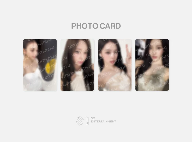 AESPA - RANDOM TRADING CARD SET (2025 LIVE TOUR 'SYNK : AEXIS LINE' OFFICIAL MD)