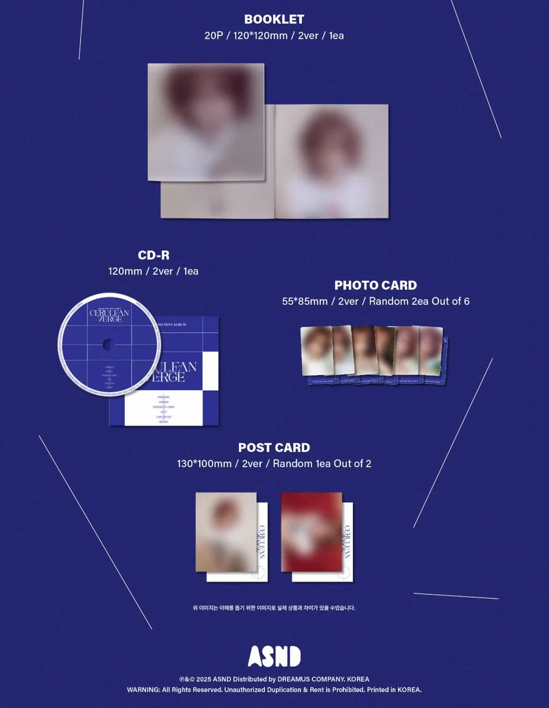 WENDY (RED VELVET) - CERULEAN VERGE (DIGIPACK VER.)