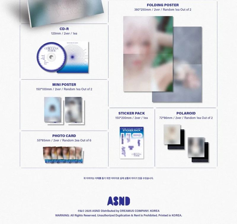 WENDY (RED VELVET) - CERULEAN VERGE (PHOTOBOOK VER.)