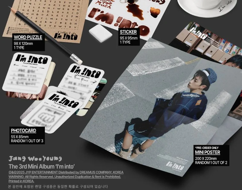 JANG WOOYOUNG (2PM) - I'M INTO (DRIP BAG VER.)