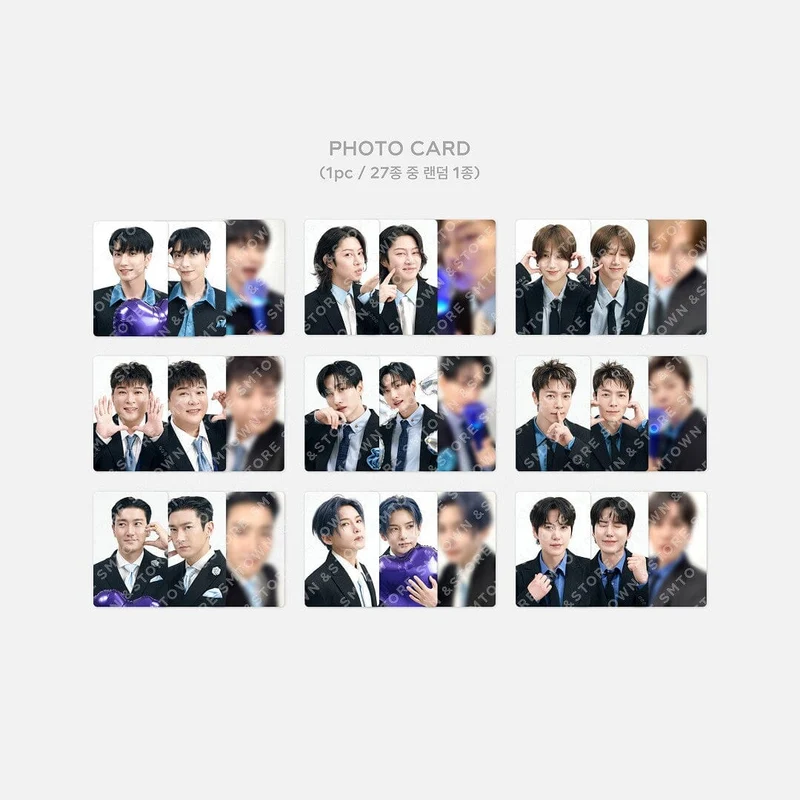 SUPER JUNIOR - CONCERT 'SUPER SHOW 10' MD : FORTUNE SCRATCH CARD SET