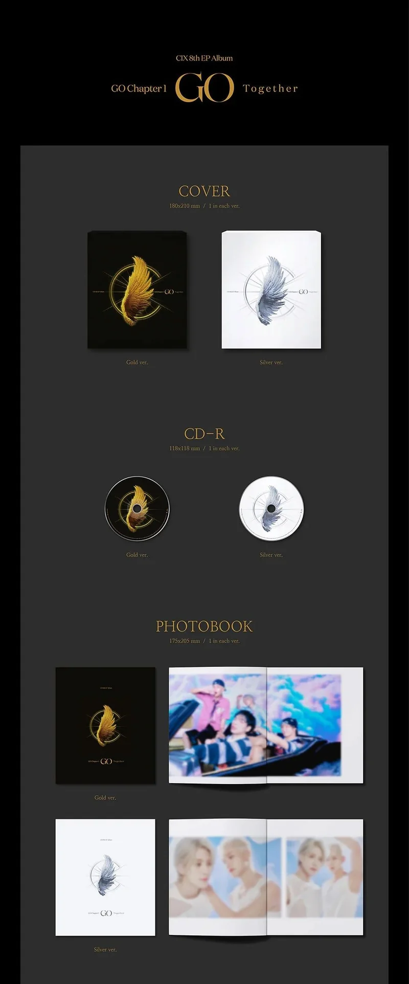 CIX - GO CHAPTER 1 : GO TOGETHER