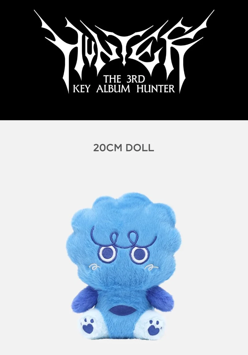 KEY (SHINEE) - BOK-SILLEE DOLL (HUNTER THE 3RD ALBUM OFFICIAL MD)