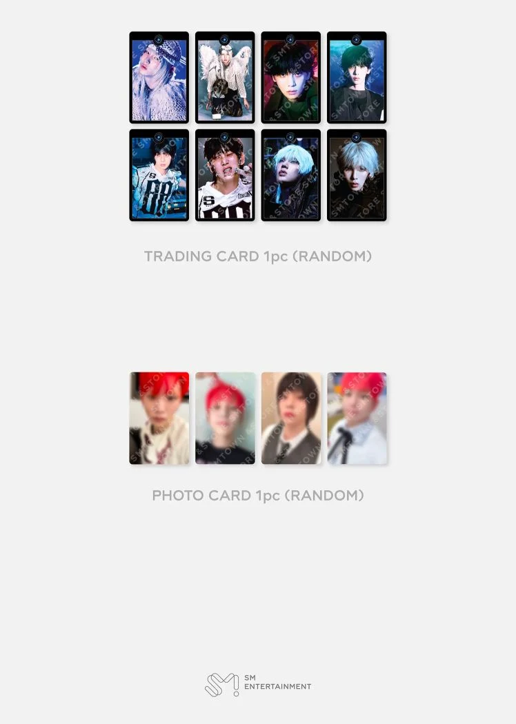 KEY (SHINEE) - RANDOM TRADING CARD (HUNTER THE 3RD ALBUM OFFICIAL MD)