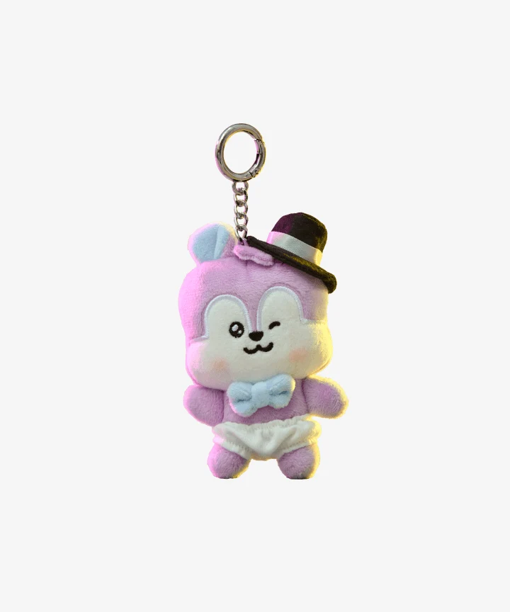 [BTS] Mang : Baby Born to Dance Small Doll Keychain (Fedora)