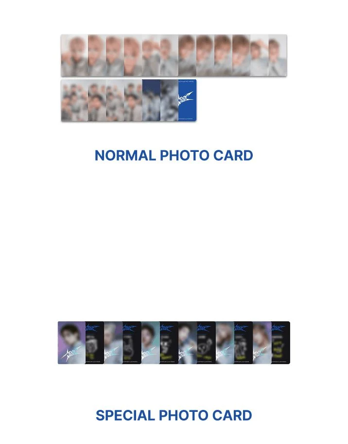 P1HARMONY - RANDOM TRADING PHOTO CARD SET (P1USTAGE H : MOST WANTED)