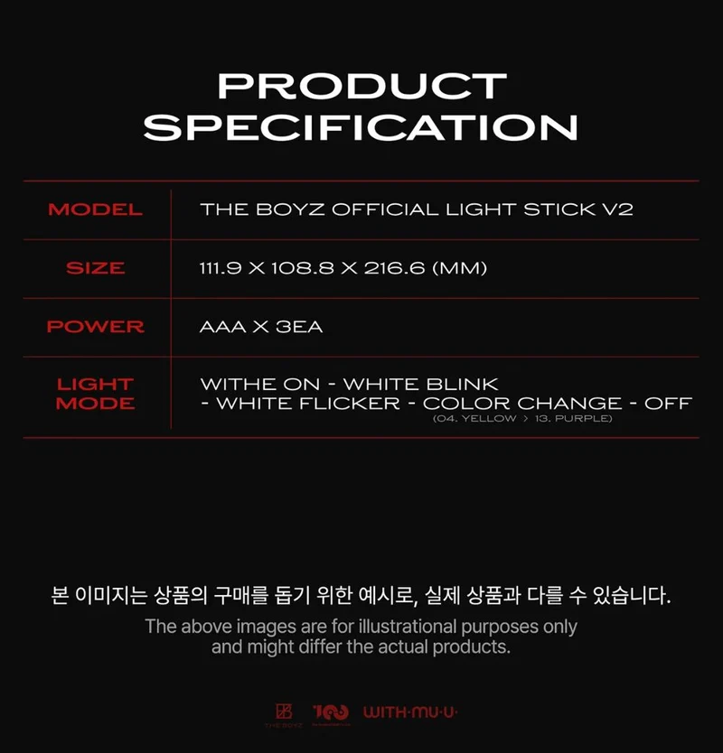 THE BOYZ - LIGHT STICK OFICIAL V2