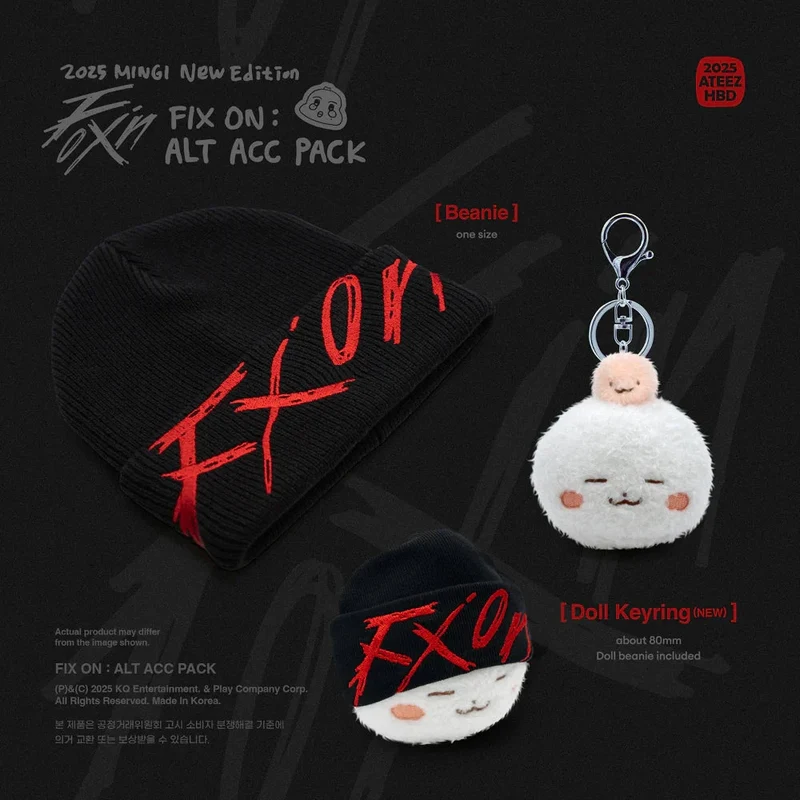 ATEEZ - MINGI FIX ON : ALT ACC PACK