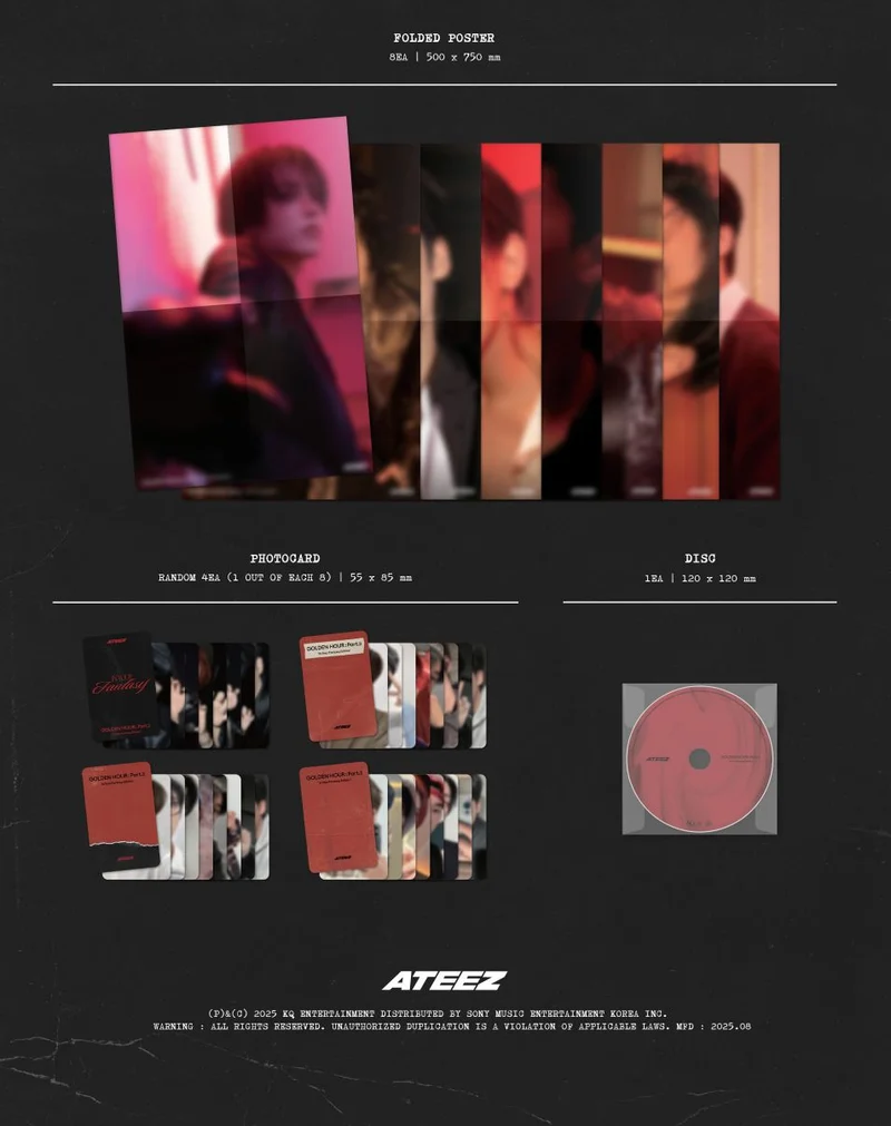 ATEEZ - GOLDEN HOUR : PART.3 (IN YOUR FANTASY EDITION) (LIMITED FANTASY VER.)
