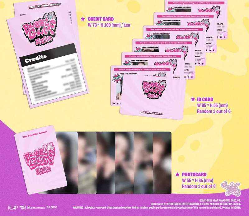 KEP1ER - BUBBLE GUM (KIT VER.)