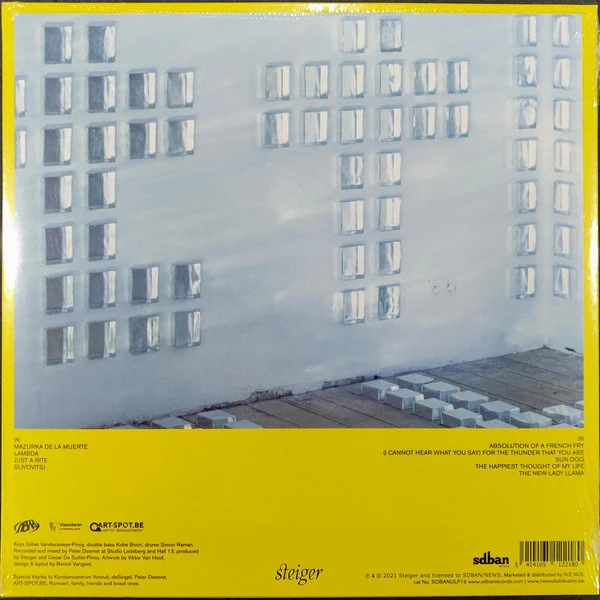 Steiger – The New Lady Llama (Blue Marbled Vinyl)