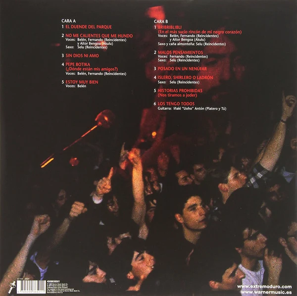Extremoduro ‎– ¿Dónde Están Mis Amigos? LP+CD