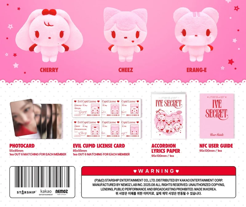 IVE - IVE SECRET (EVIL CUPID VER.)