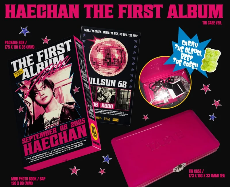 HAECHAN (NCT) - TASTE (TIN CASE VER.)